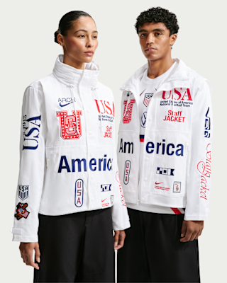 USA x V.A.A. Men's Woven Staff Jacket. Nike.com